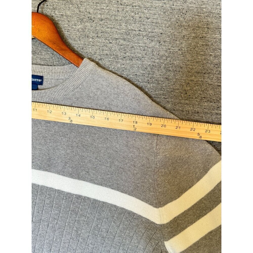 High Sierra Crew Neck Men's Sweaters Gray 100% Cotton Size XL Made in Australia - Picture 3 of 10